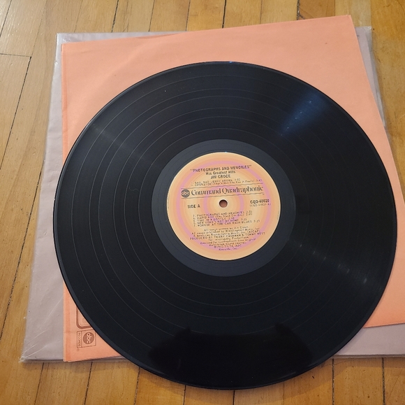 Jim Croce Greatest Hits vintage vinyl record albums. Black LP - Picture 2 of 10